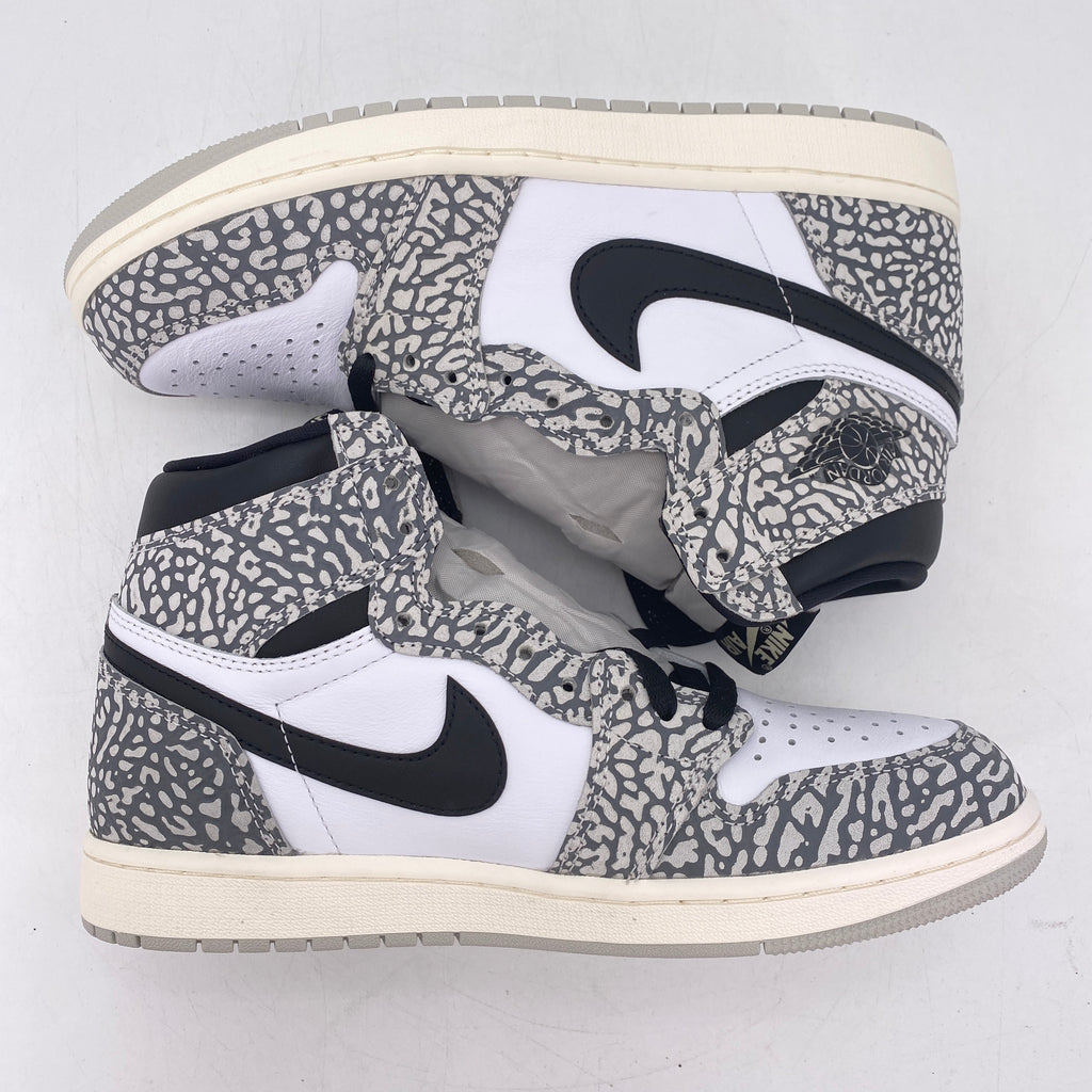 Air Jordan 1 Retro High OG "White Cement" 2023 New Size 9