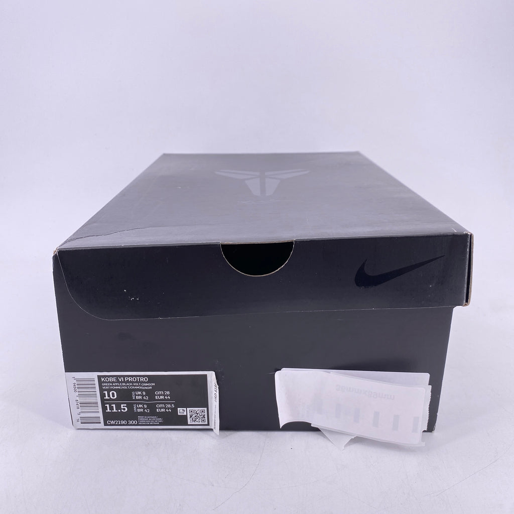 Nike Kobe 6 Protro "Grinch" 2020 New Size 10