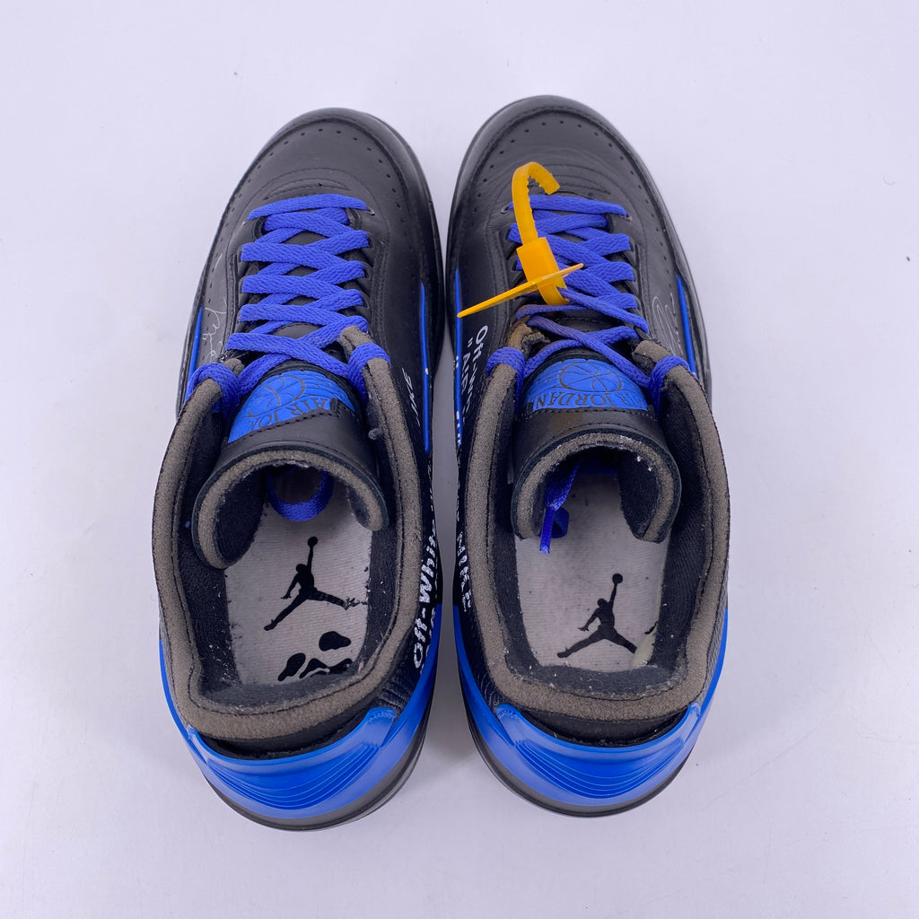 Air Jordan 2 Retro Low "Ow Black Blue" 2021 Used Size 11
