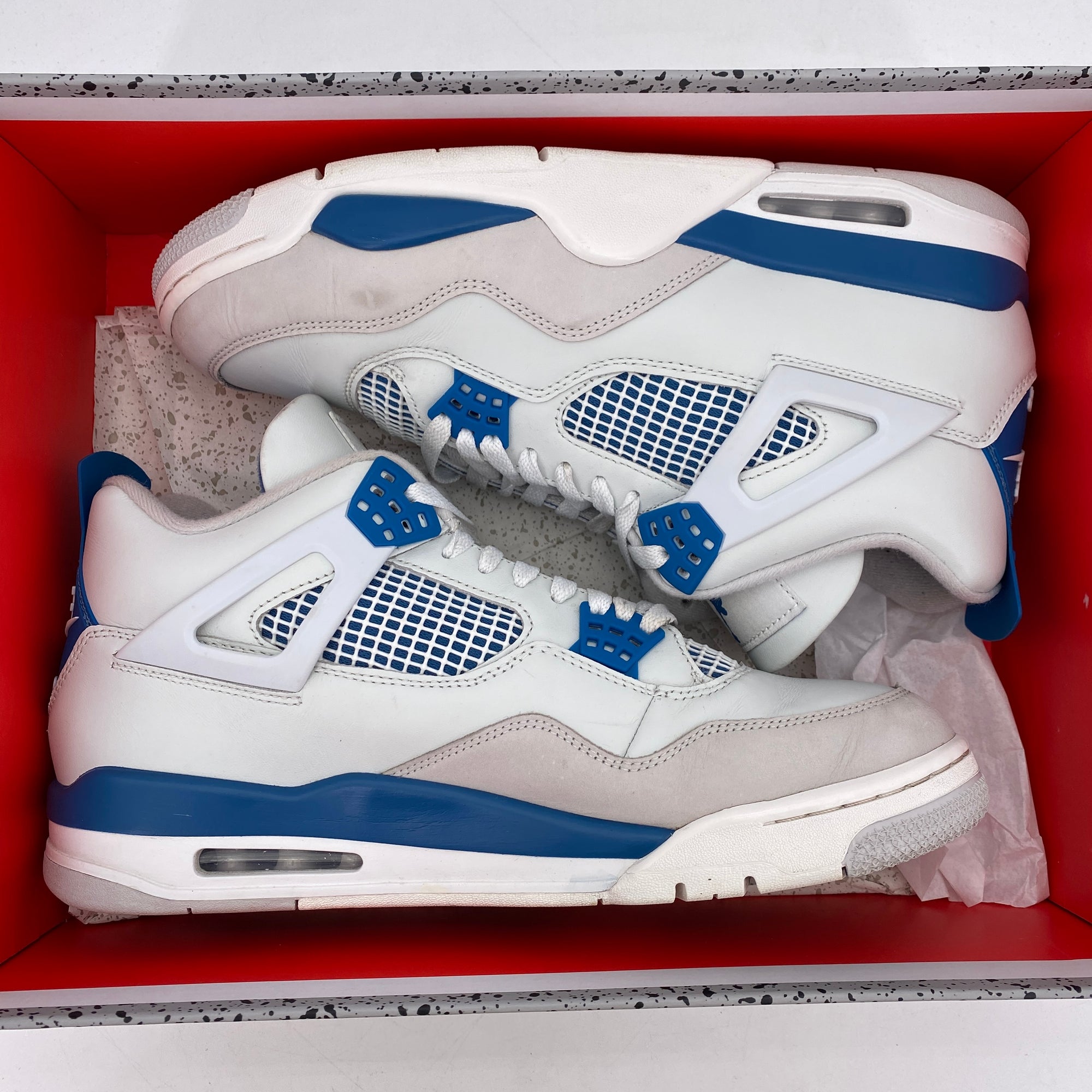 Air Jordan 4 Retro &quot;Military Blue&quot; 2024 Used Size 12