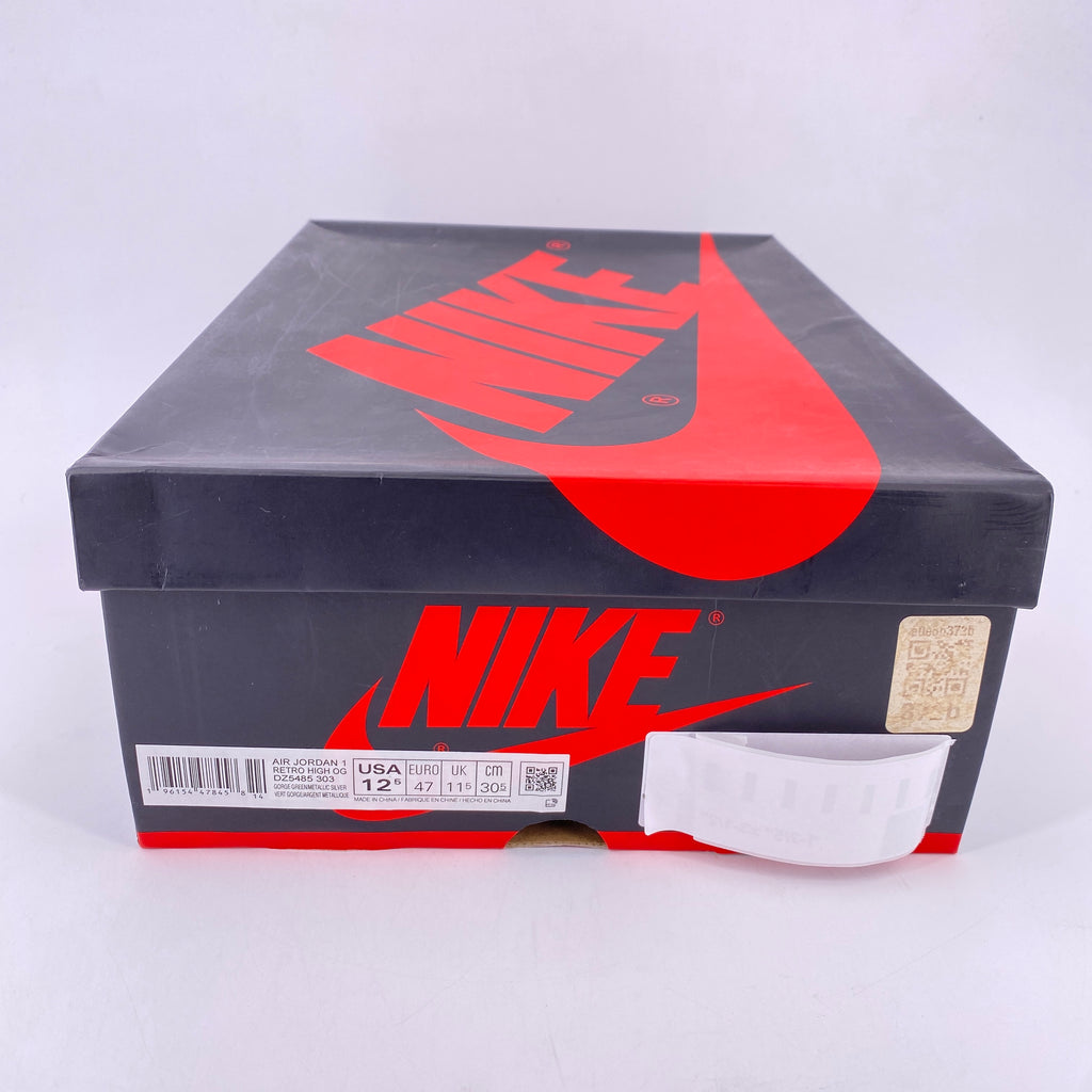 Air Jordan 1 Retro High OG "Gorge Green" 2022 Used Size 12.5