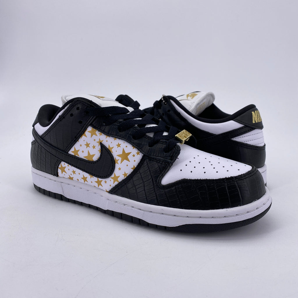 Nike SB Dunk Low "Supreme Black" 2021 New Size 8.5