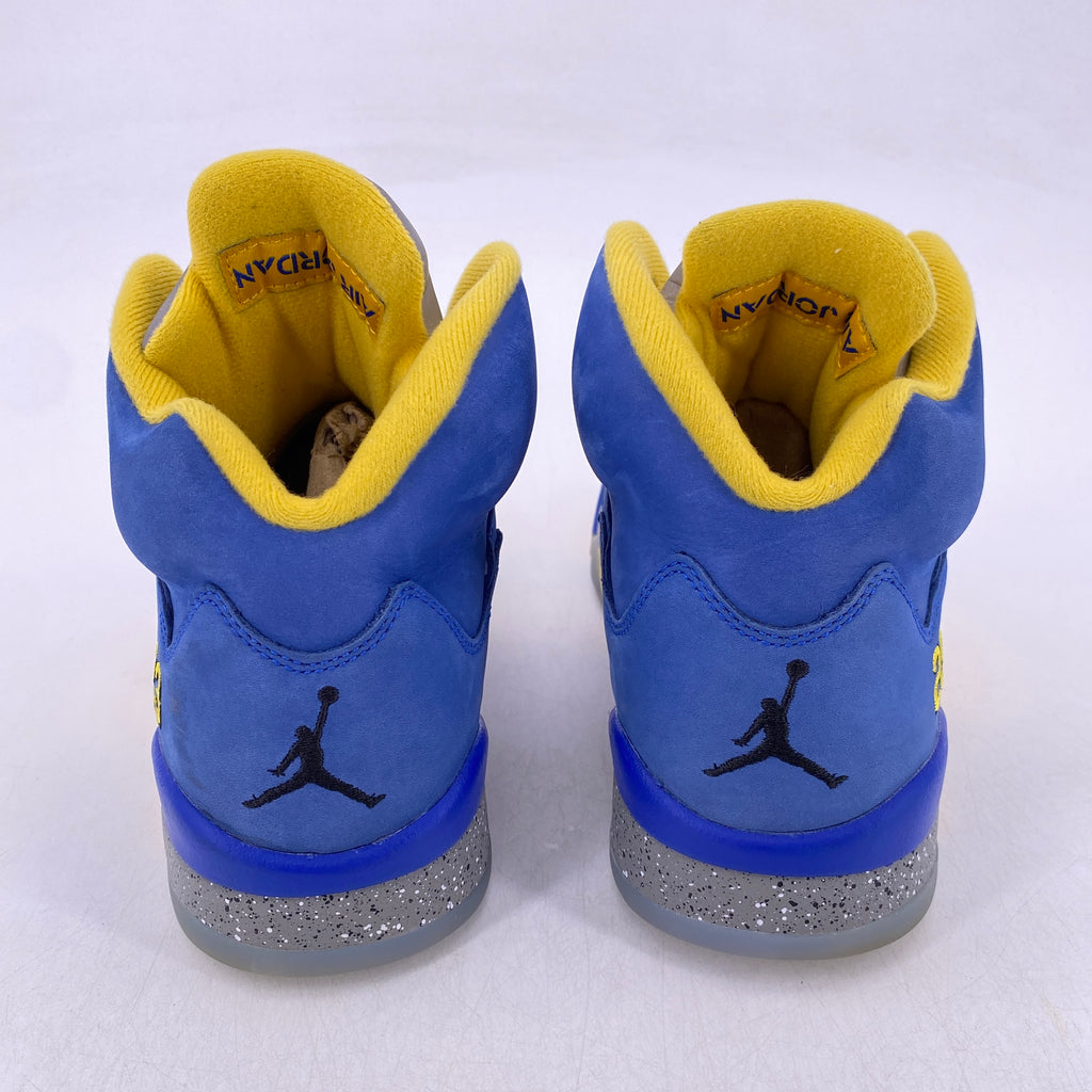 Air Jordan 5 Retro "Laney Varsity Royal" 2019 Used Size 9