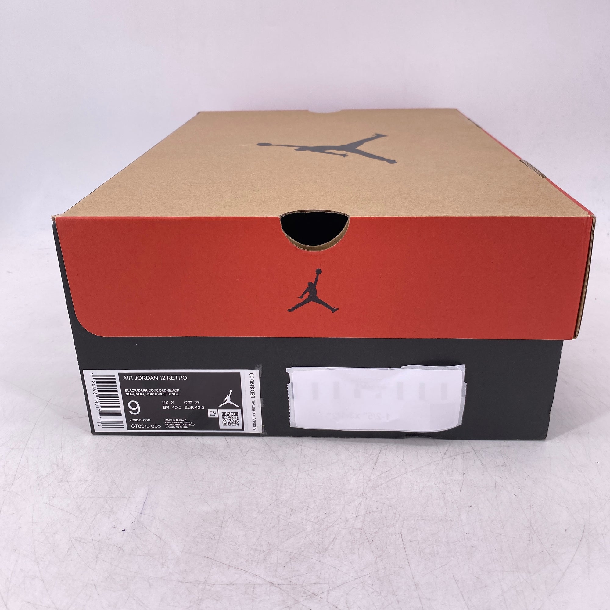 Air Jordan 12 Retro &quot;Dark Concord&quot; 2020 New Size 9