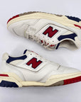New Balance 550 "White Navy Red" 2021 Used Size 9.5