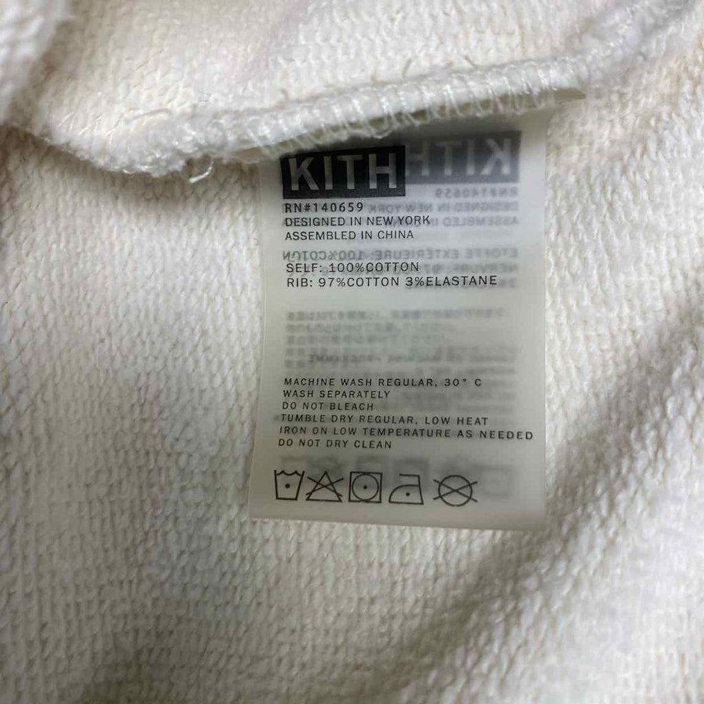 Kith Crewneck Sweater "JANE" Cream Used Size L (W)