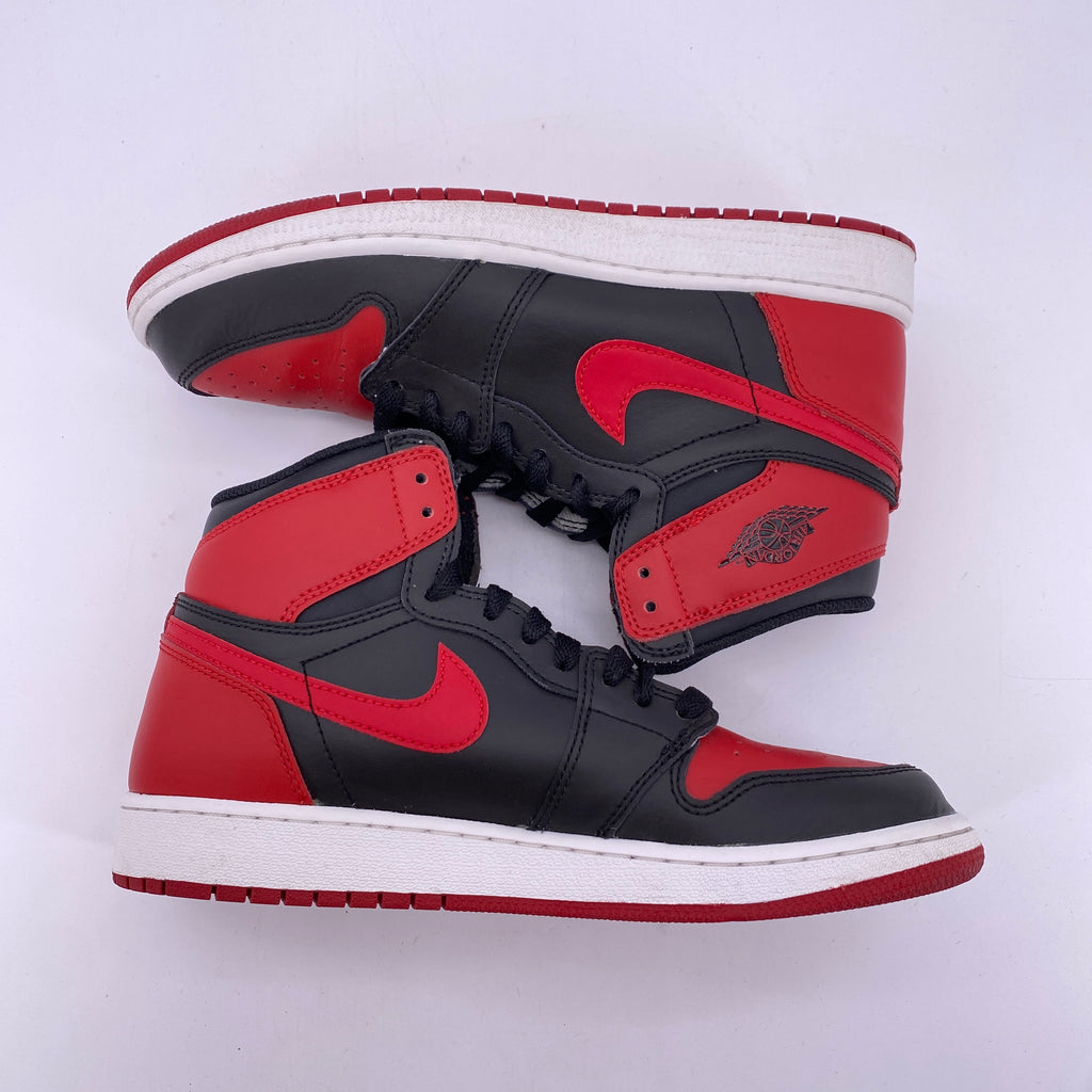 Air Jordan (GS) 1 Retro High "Bred" 2016 Used Size 7Y