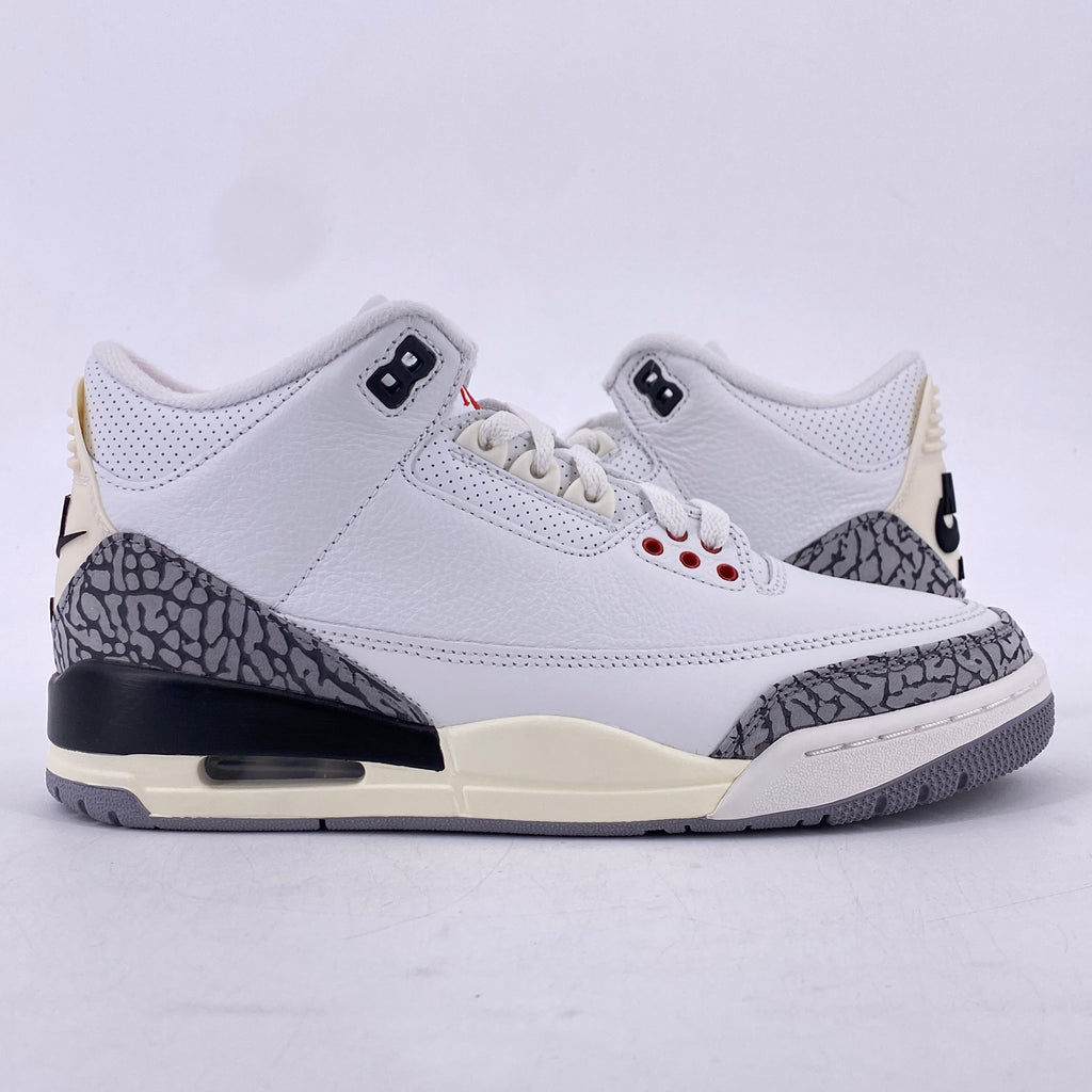 Air Jordan 3 Retro "White Cement Reimagined" 2023 New Size 7.5