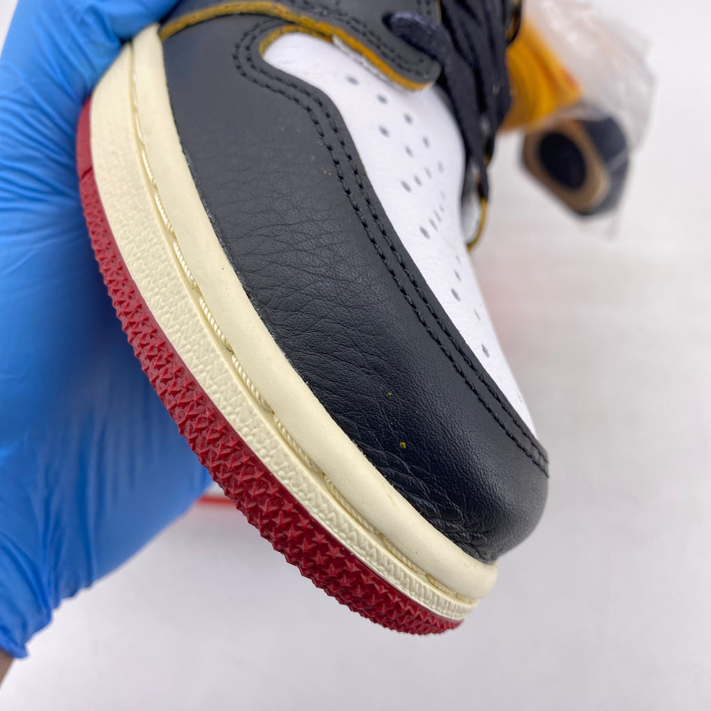 Air Jordan 1 Retro High OG "Union Black Toe" 2018 New Size 8