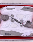 Air Jordan 4 Retro "White Oreo" 2021 New Size 9.5