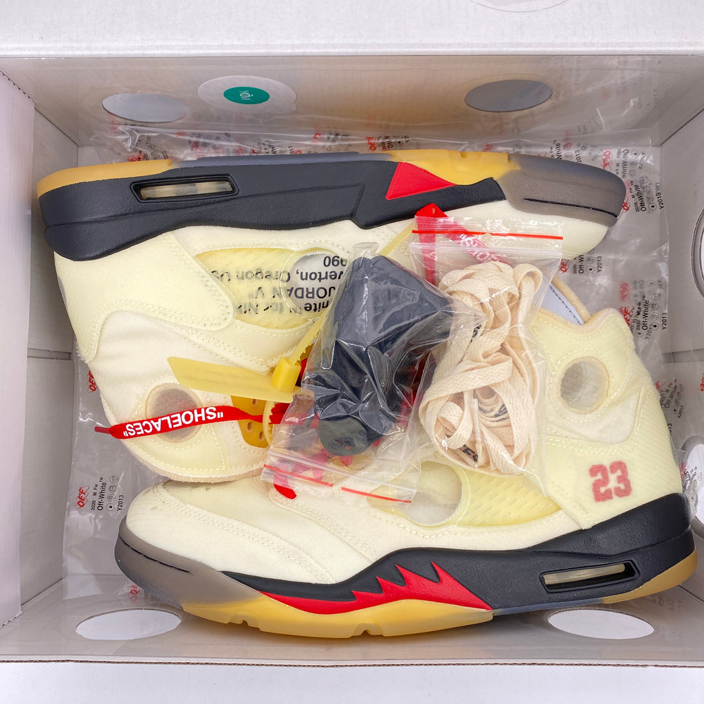 Air Jordan 5 Retro "Ow Sail" 2020 Used Size 10.5