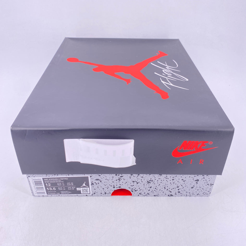 Air Jordan 4 Retro "White Cement" 2025 New Size 12
