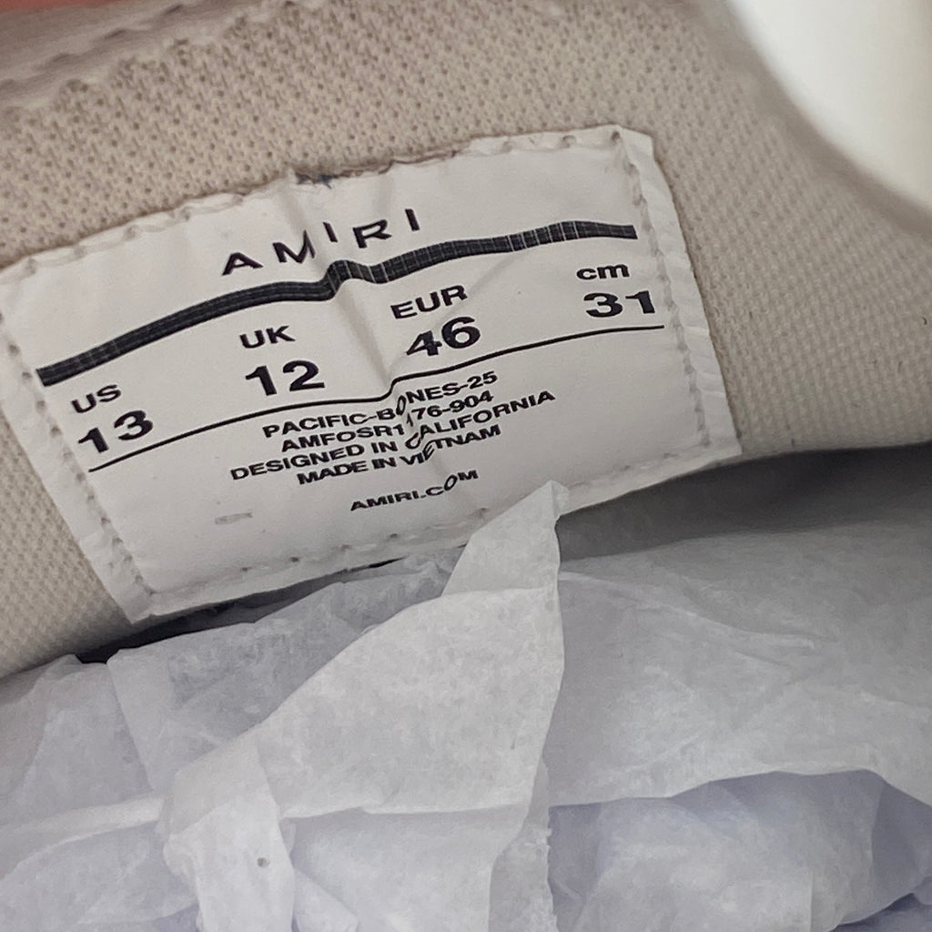 Amiri Pacific Bones "Grey"  New Size 46