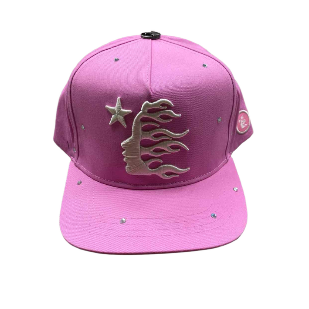 Hellstar Snapback "RHINESTONE" New Pink Size OS