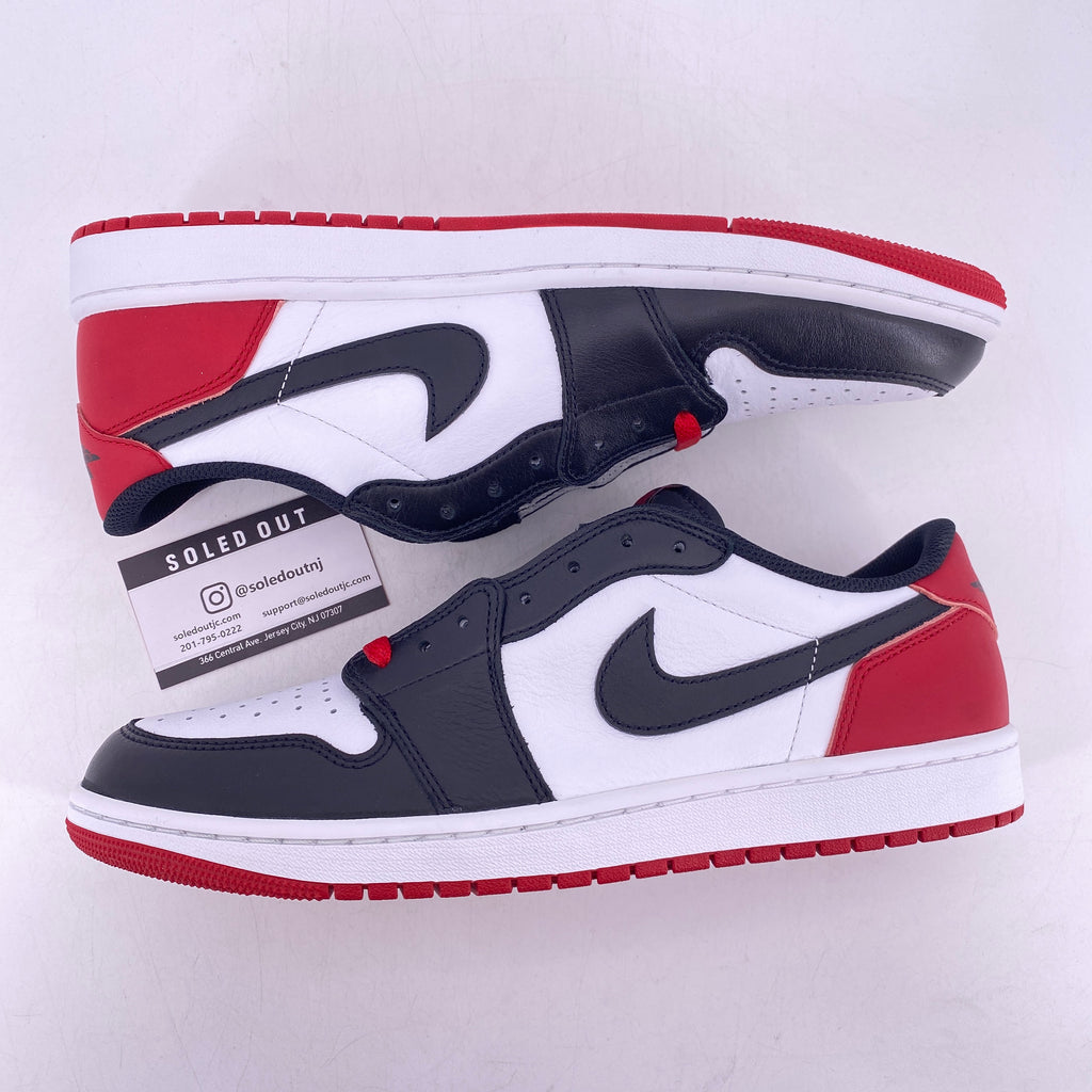 Air Jordan 1 Retro Low "Black Toe" 2023 New Size 11.5