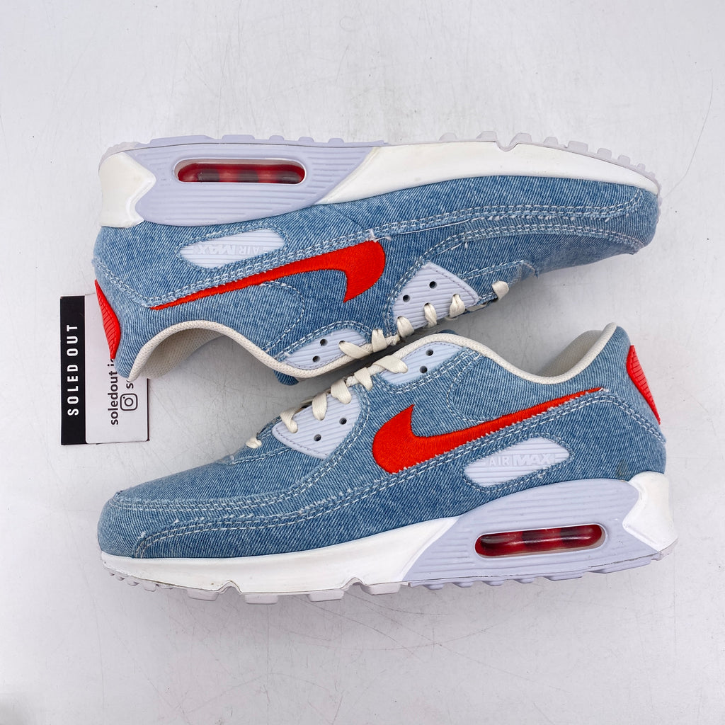 Nike Air Max 90 "Denim Light Wash" 2022 New Size 10.5