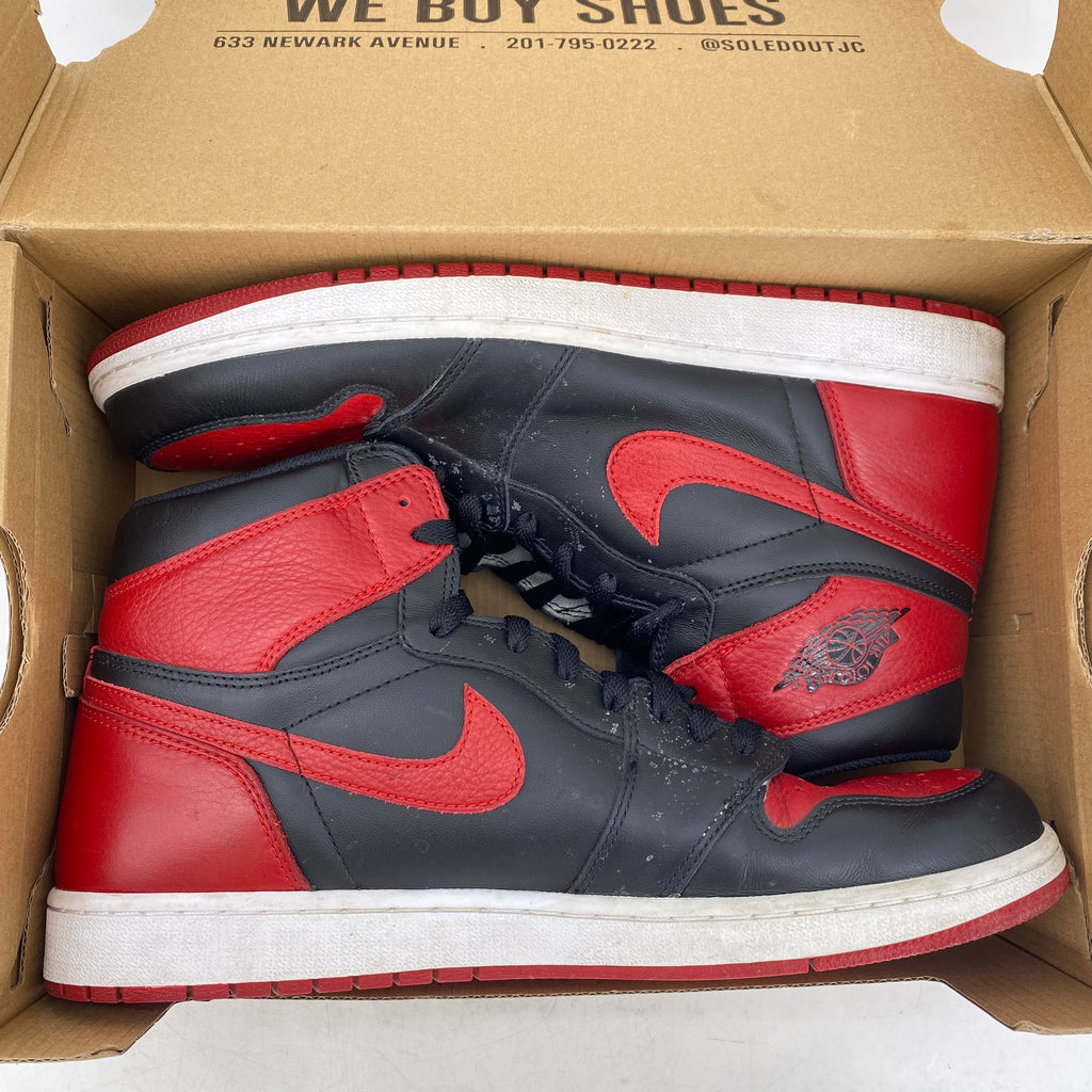 Air Jordan 1 Retro High OG "Banned" 2016 Used Size 13