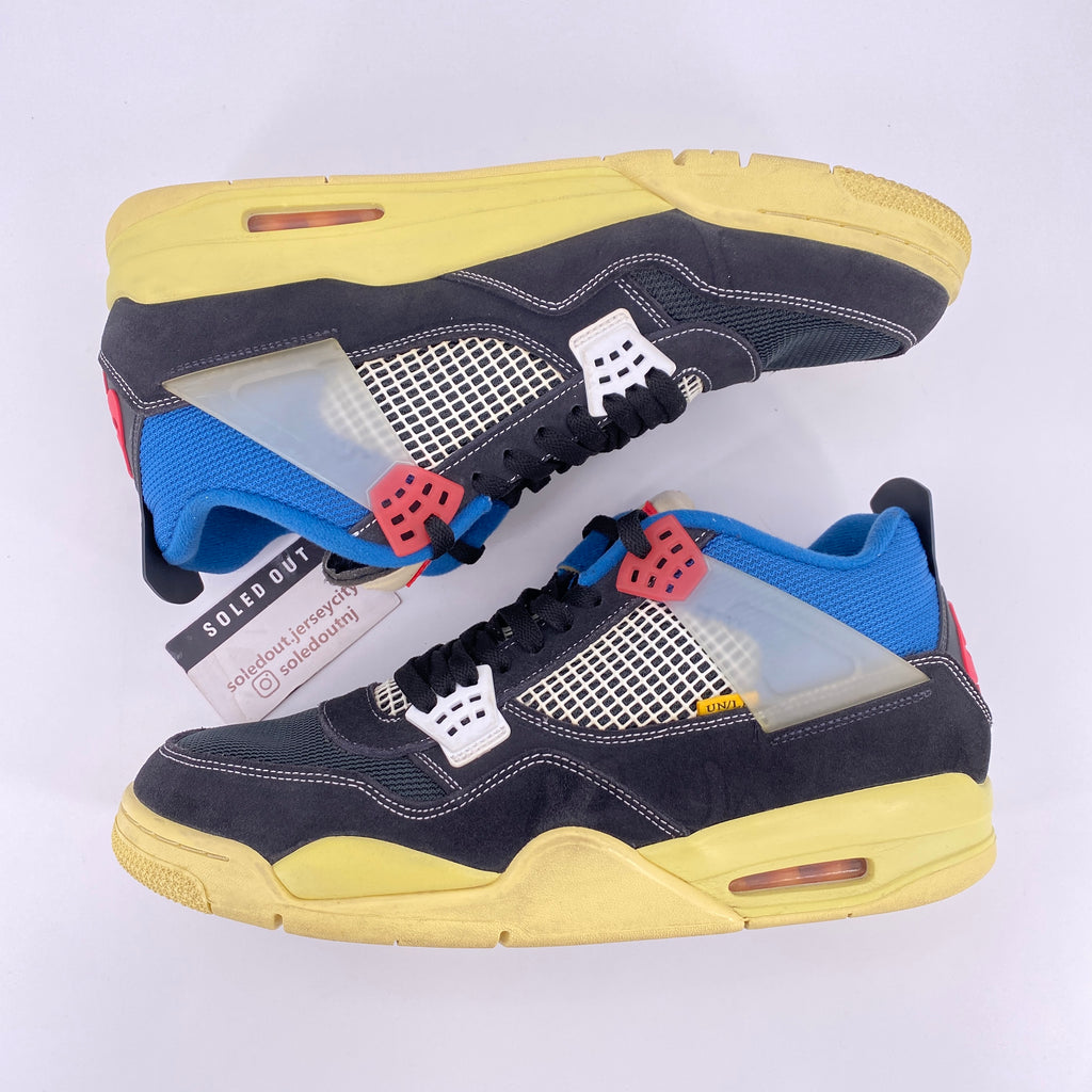 Air Jordan 4 Retro "Union Off Noir" 2020 Used Size 14