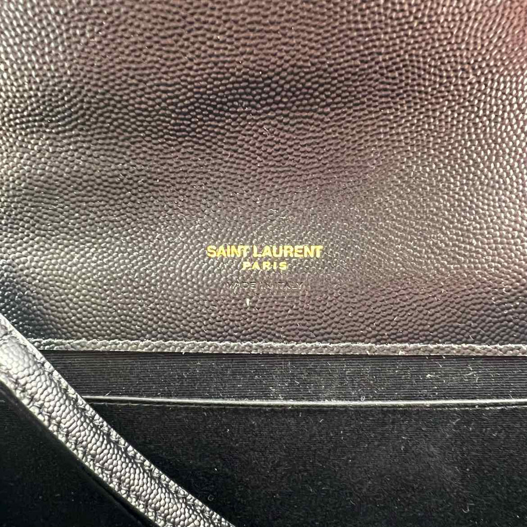 Saint Laurent Bag "QUILTED ENVELOPE FLAP" New Black