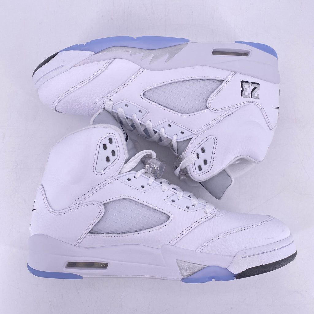 Air Jordan 5 Retro "White Metallic" 2026 New Size 10