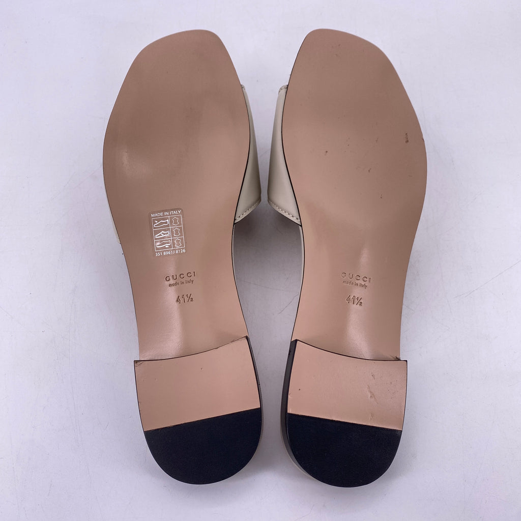 Gucci Sandals "Interlocking G"  New Size 41.5W