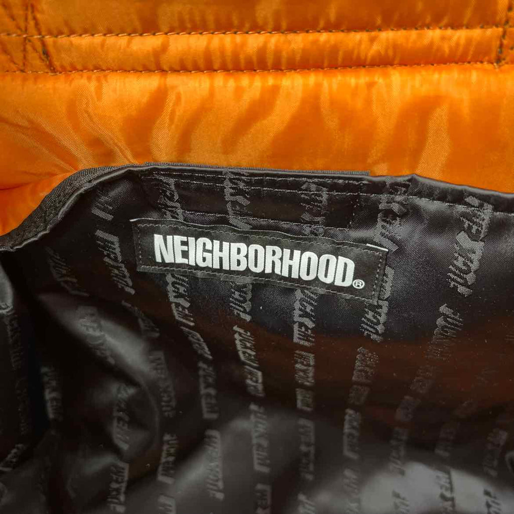 Porter Duffle Bag "NEIGHBORHOOD NYLON TANKER" 2018 Used Black Size OS
