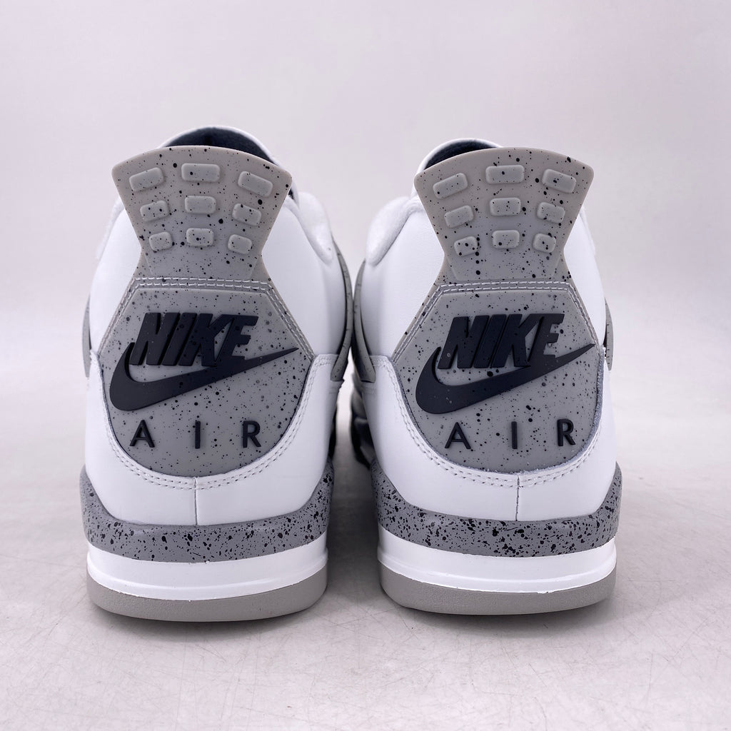 Air Jordan 4 Retro "White Cement" 2025 New Size 13
