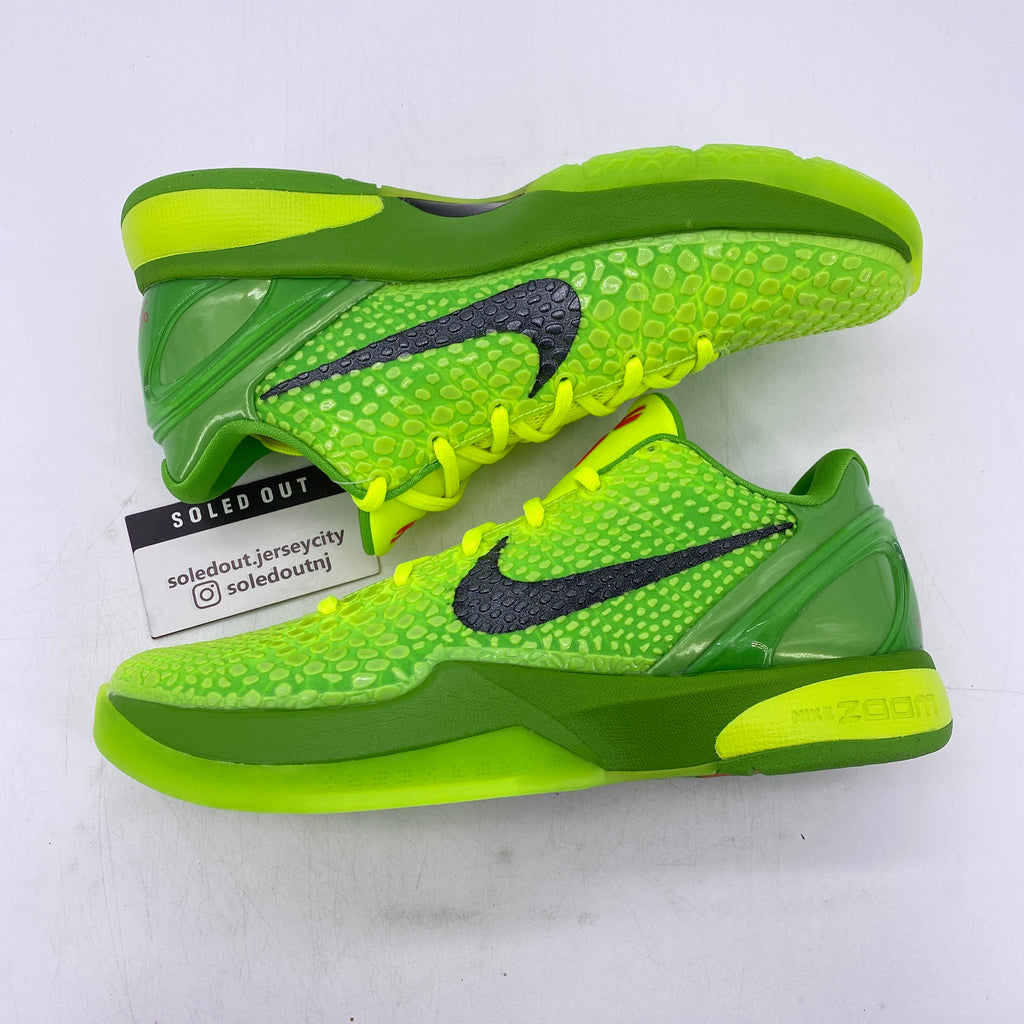 Nike Kobe 6 Protro "Grinch" 2020 New Size 8.5