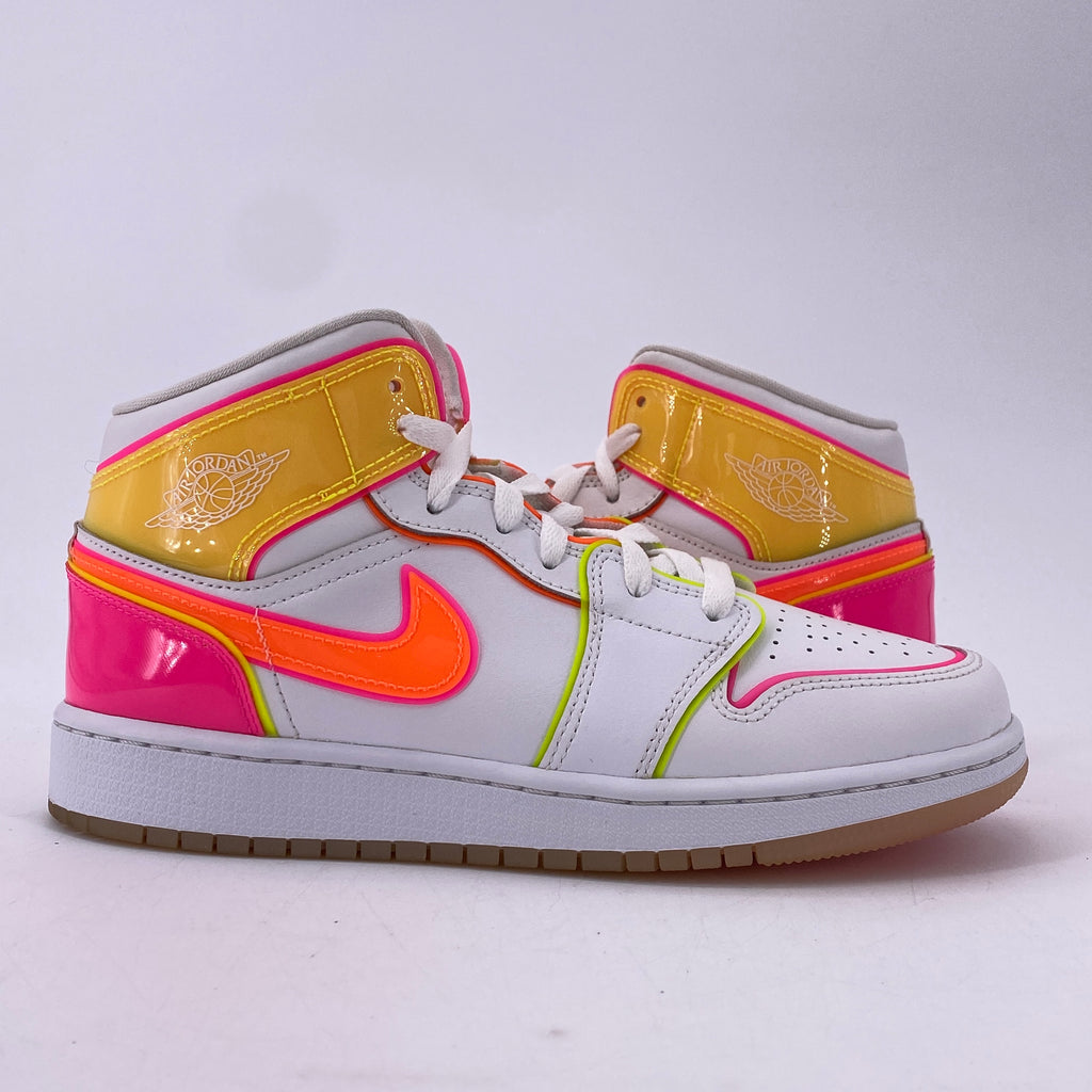 Air Jordan (GS) 1 Mid "Edge Glow" 2020 Used Size 6Y