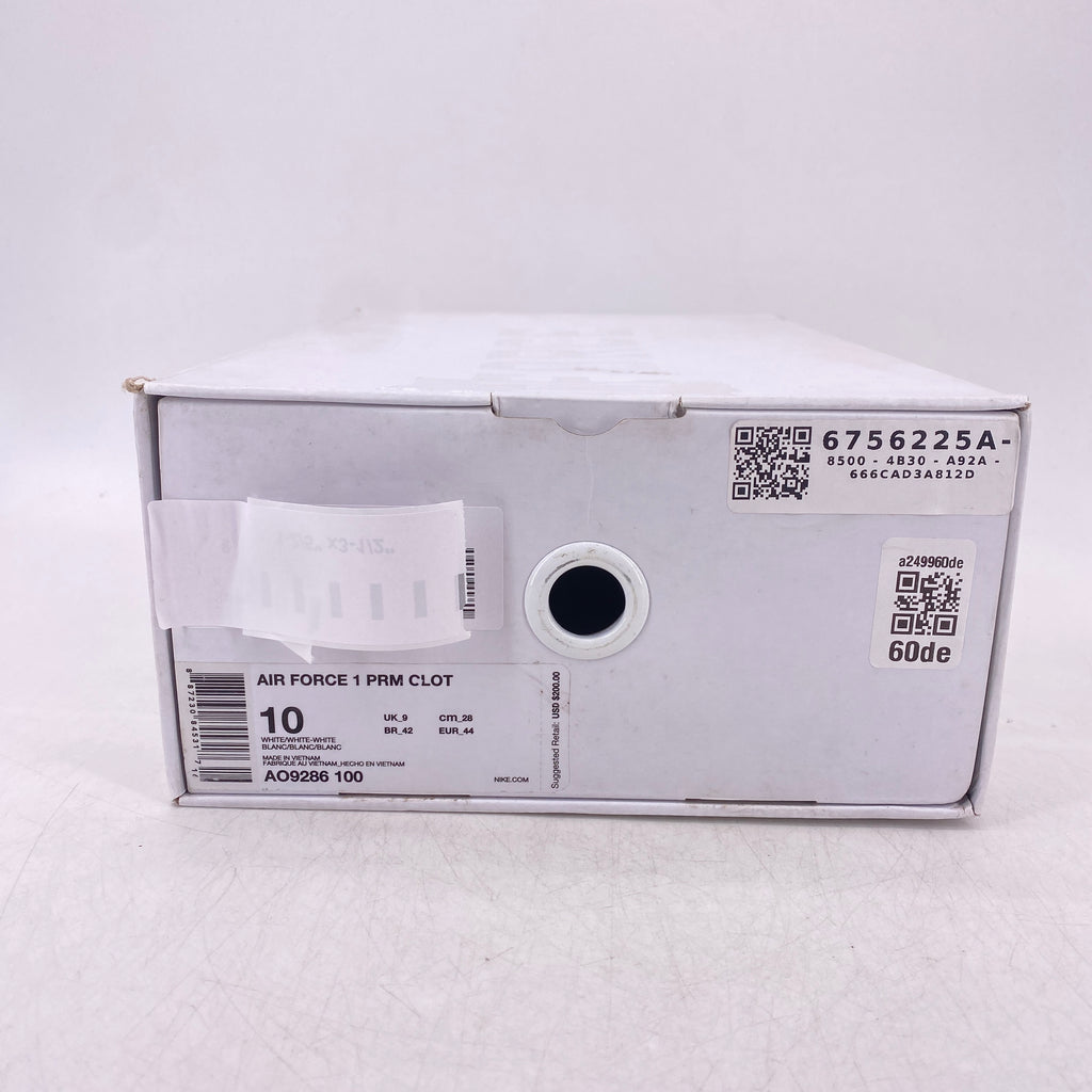 Nike Air Force 1 "Clot 1World" 2018 New Size 10