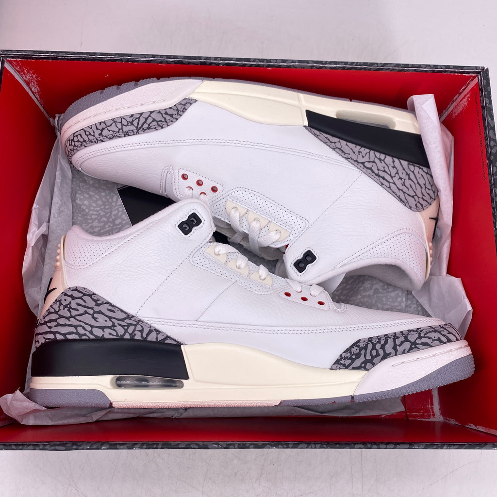Air Jordan 3 Retro "White Cement" 2023 New Size 14