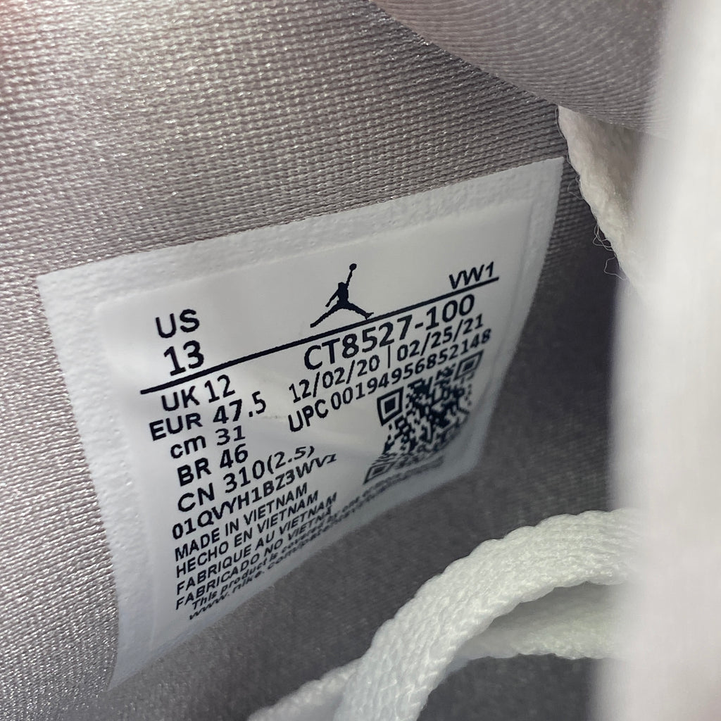 Air Jordan 4 Retro "White Oreo" 2021 New Size 13