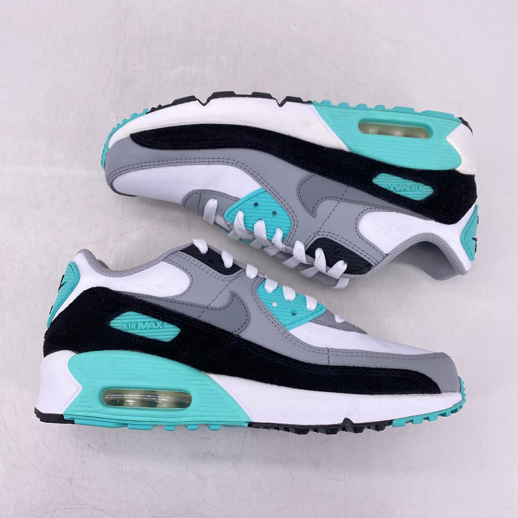 Nike (GS) Air Max 90 "Particle Grey Teal" 2022 New Size 6Y