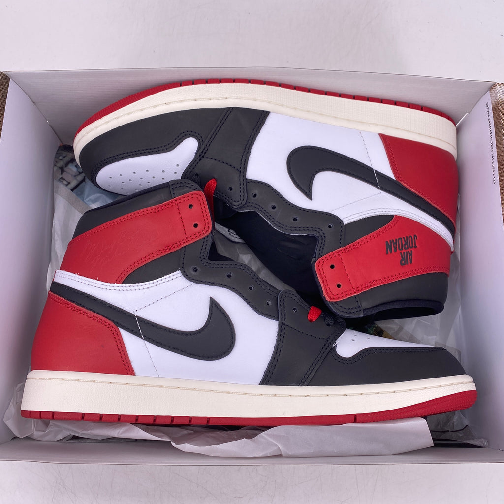 Air Jordan 1 Retro High OG "Black Toe Reimagined" 2025 New Size 12