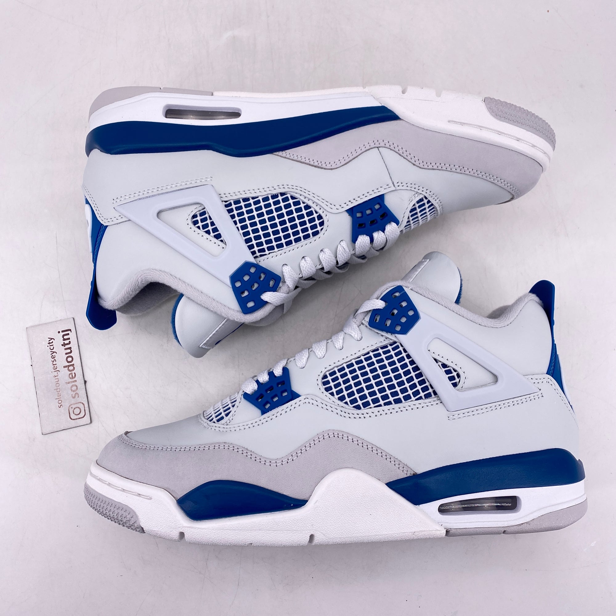 Air Jordan 4 Retro &quot;Military Blue&quot; 2024 New Size 9