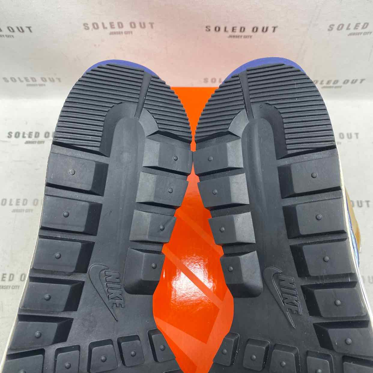 Nike Vaporwaffle / Sacai &quot;Sesame Blue Void&quot; 2021 New Size 9