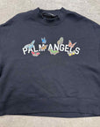 Palm Angels Crewneck Sweater "BUTTERFLY" Black Used Size M