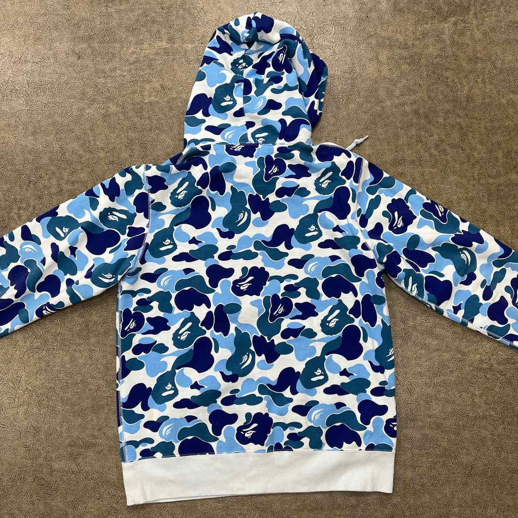 Bape Hoodie "ABC CAMO BLUE" Blue Used Size XL