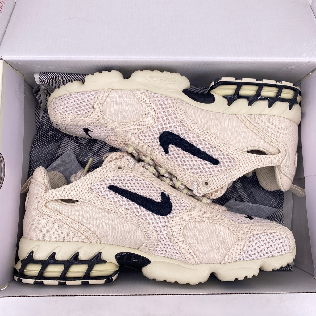 Nike Air Zoom Spiridon "Stussy Fossil" 2020 New Size 10