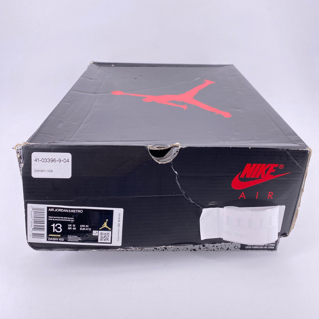 Air Jordan 5 Retro "Fire Red" 2020 Used Size 13