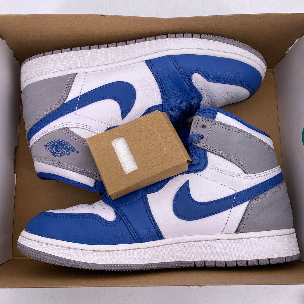Air Jordan (GS) 1 Retro High OG "True Blue" 2023 Used Size 6Y