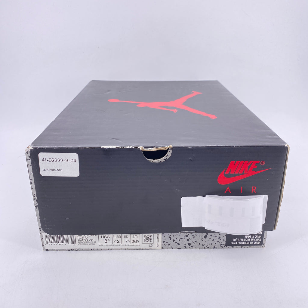 Air Jordan 5 Retro "Top Three" 2020 Used Size 8.5