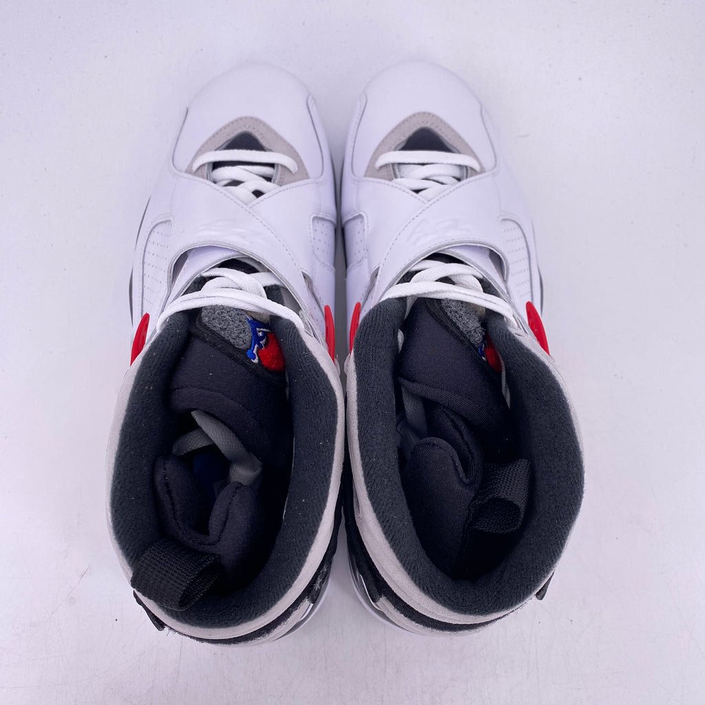 Air Jordan 8 Retro "White True Red" 2025 New Size 13