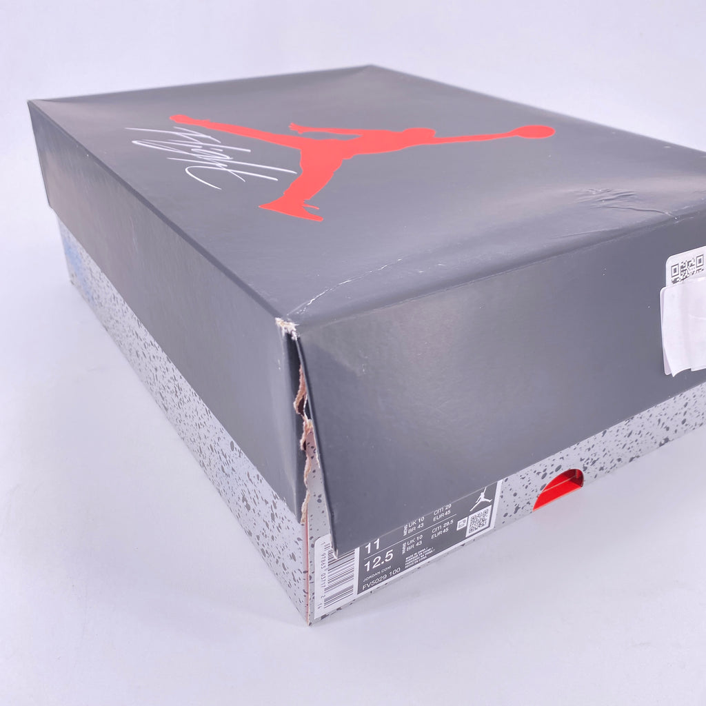 Air Jordan 4 Retro "White Cement" 2025 New Size 11