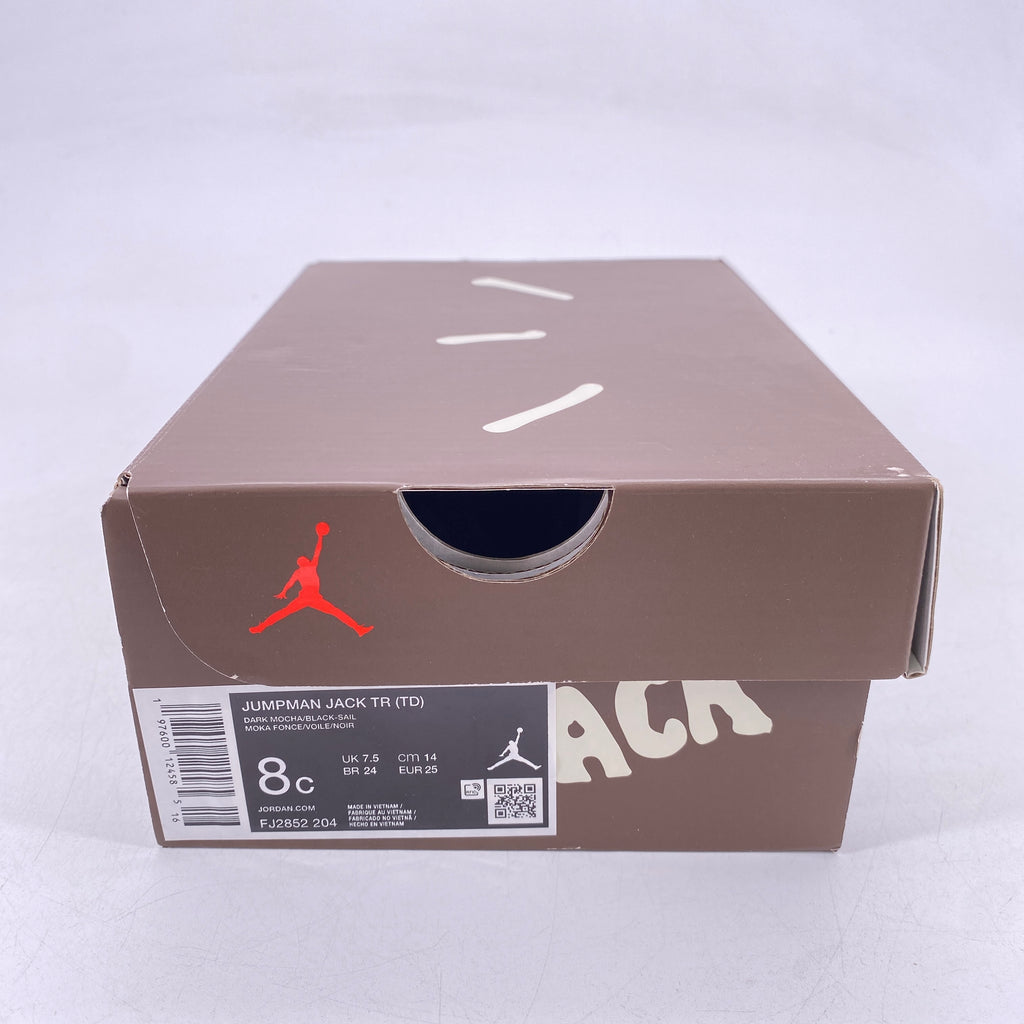 Air Jordan Jumpman Jack (TD) "Dark Mocha" 2024 New Size 8C
