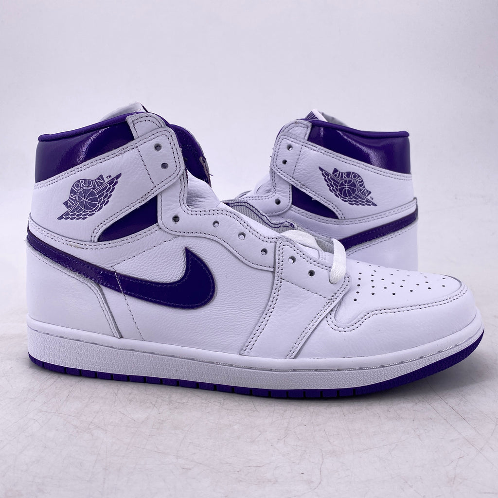 Air Jordan (W) 1 Retro High OG "Court Purple" 2021 New Size 9.5W