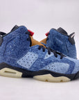 Air Jordan (GS) 6 Retro "Washed Denim" 2019 New Size 7Y