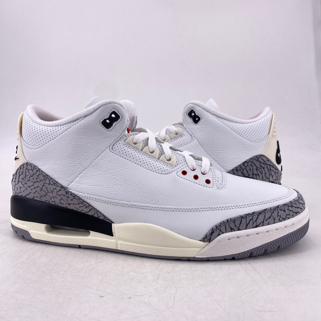 Air Jordan 3 Retro "White Cement" 2023 New Size 14