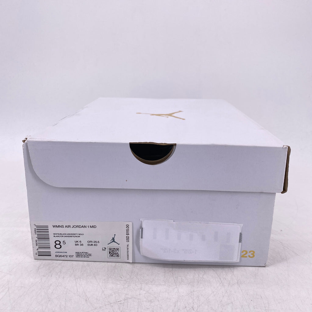 Air Jordan (W) 1 Mid "Laser Orange" 2021 New Size 8.5W