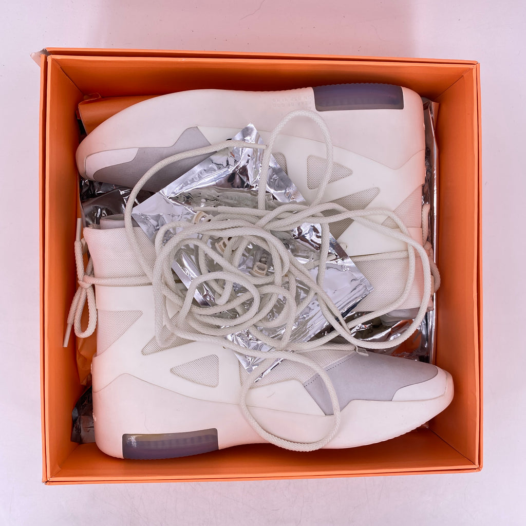 Nike Air Fear of God 1 "Sail Black" 2019 Used Size 11.5
